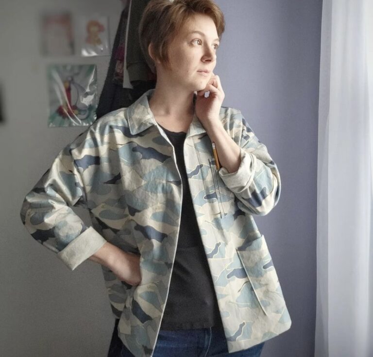 Friday Pattern Co Ilford Jacket Cut and Sew Studio
